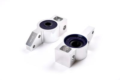 Alignment Correction options here shown as part of the Alloy Mount Bracket Kit. Bushes are available separately (part numbers below) Alignment Correction options here shown as part of the Alloy Mount Bracket Kit. Bushes are available separately (part numbers below)